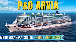 Our Mediterranean Cruise Begins… | P&O Arvia Teaser | Deck Diaries