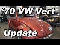 Classic VW BuGs 1970 Convertible Beetle Top Installation Saga Continues