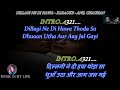 Dillagi Ne Di Hawa Karaoke With Lyrics Eng & हिंदी