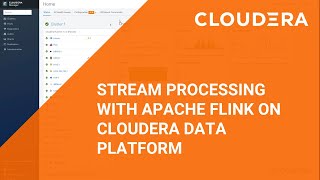 Stream Processing with Apache Flink on CDP