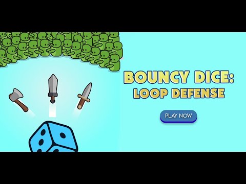 Bouncy Dice: Loop Defense