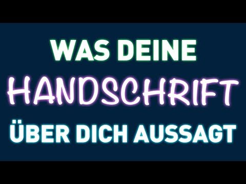 Was deine Handschrift über dich aussagt