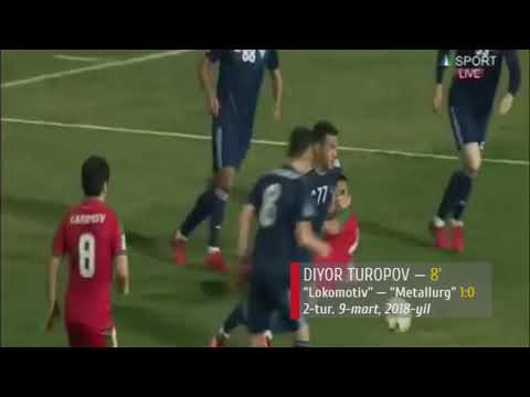 Superliga, 2-tur: Lokomotiv - Metallurg 1:1. Barcha gollar