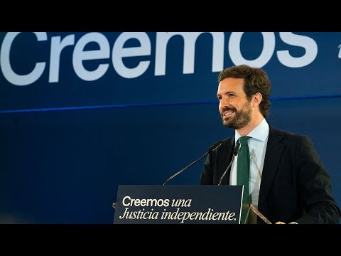 Pablo Casado inaugura una jornada de preparación de la Convención del PP