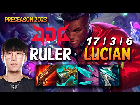 JDG Ruler LUCIAN vs ZERI ADC - KR Ranked