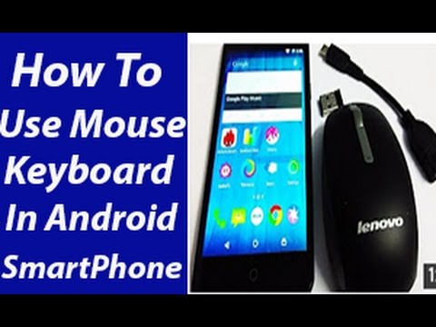 How to use | Mouse or Keyboard with | OTG | Cable In Android Smartphone | Hindi-Urdu