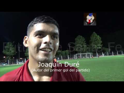 Joaquín Duré,, autor del primer gol de Independiente ante 9 de Julio de Arocena
