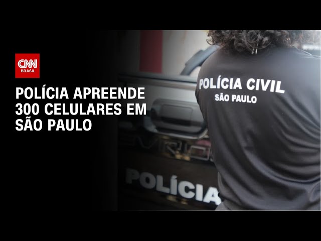 Polícia apreende 300 celulares em duas lojas de venda de eletrônicos em SP | CNN NOVO DIA