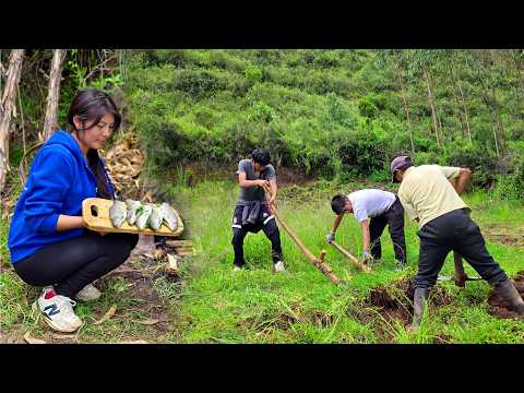 Así VIVIMOS el CAMPO 🌱 | Trabajo ANCESTRAL y TRUCHA al FOGÓN en FAMILIA
