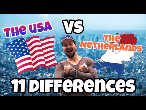 11 Differences between the USA and the Netherlands! [2018]