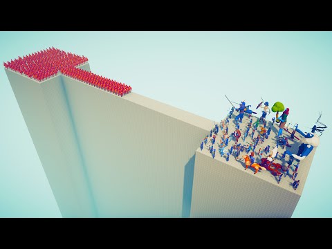 Can 300 SPARTANS cross the Bridge? - Totally Accurate Battle Simulator TABS