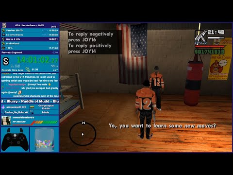 GTA San Andreas Tweleve Everyone Part 3 - 100% Practice - Hugo_One Twitch Stream - 12/14/2022
