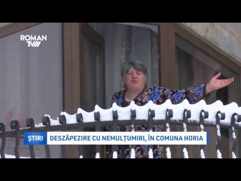 Deszăpezire cu nemulțumiri, în comuna Horia