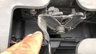 GMC Yukon - Shifting lever to open hood