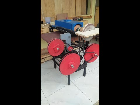 DIY  DRUM SANDER AND DISC SANDER HANDALZ