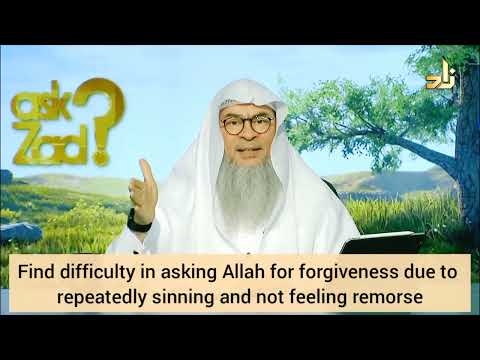 Find difficulty in asking Allah for forgiveness due to repeatedly sinning - Assim al hakeem