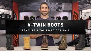 Best Cruiser Motorcycle Boots 2017 at RevZilla.com