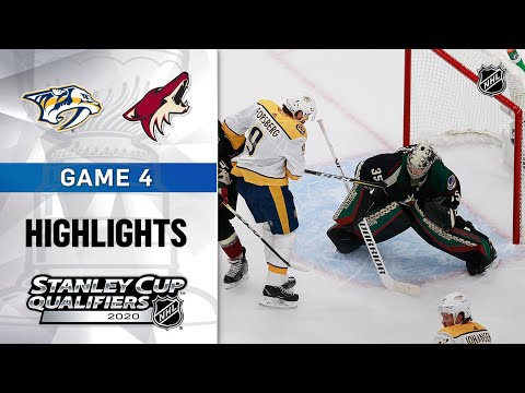 NHL Highlights | Predators @ Coyotes, GM4 - Aug. 7, 2020