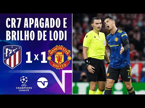 Gols e lances de Atlético de Madri x Manchester United
