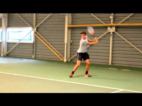 Bourse Etudes USA Universite Recruit Video College Tennis OverBoarder - Lucas Gobet
