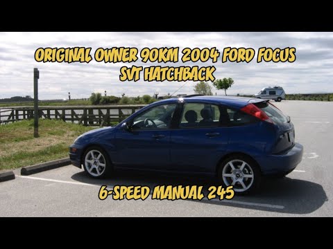 Car Review | 2004 Ford Focus SVT Hatchback 6-Speed Manual | Lot 245 | CollectorCarCanada.CA CR