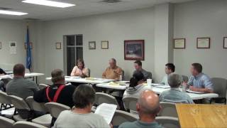 preview picture of video 'Hinton Town Meeting 10-10-2011'