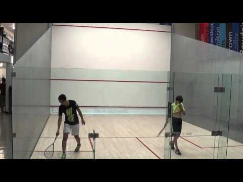 SQUASH US JUNIOR OPEN 2015 FINAL BU15 TOLBA VS 1 SET