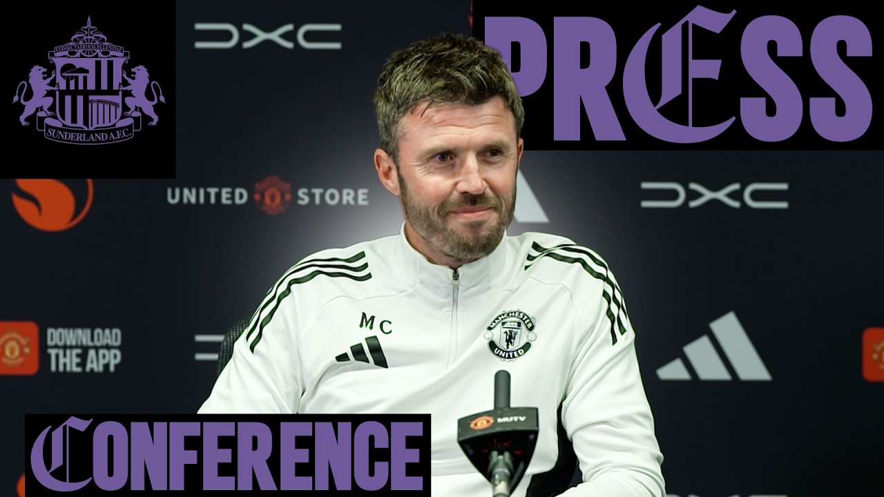 Michael Carrick Pre-Sunderland | Press Conference 🎙️