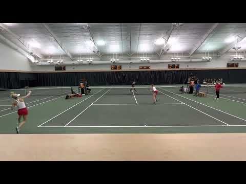 Isabella Harvison and Ana Carmen Zamburek gets doubles win over SMU