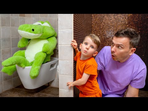 Lustige Spiele mit den Eltern – Aufblasbare Häuser bauen 🔥🏡 Vania Mania DE