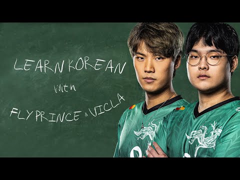 LEARN KOREAN With FLY Prince & Vicla