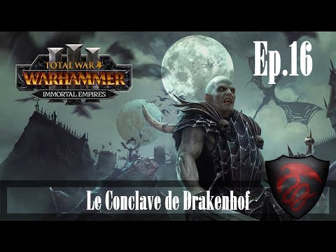 FR Total War Warhammer 3 : Campagne Comtes Vampires - Ep.16 : Le Débarquement des hommes-lézards.