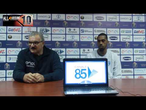 Conferenza Stampa coach Sacchetti e Kris Joseph