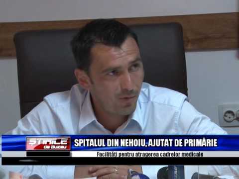 SPITALUL DIN NEHOIU AJUTAT DE PRIMARIE
