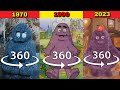 360 VR Grimace Shake Commercial 1970 Vs 1990 Vs 2023 Side By Side Comparison