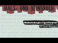 Hals- und Beinbruch | Deutsche Redewendungen & Sprichwörter #Deutschesprichwörter