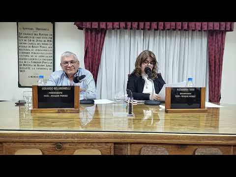 Sesión Ordinaria del 22 de septiembre de 2026 - Honorable Concejo Deliberante de Roque Pérez.