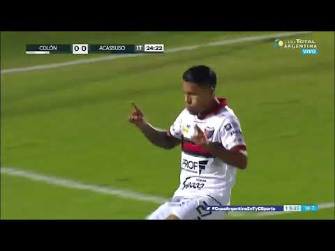 Colon 3 Acassuso 0 ( Copa Argentina)