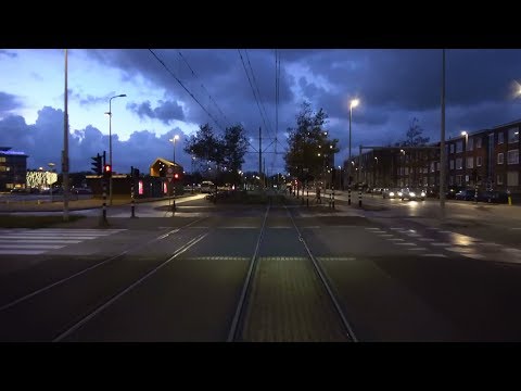 HTM tramlijn 6 (Den Haag) Leyenburg - Leidschendam Noord | motregen | GTL8 3133 | 2017