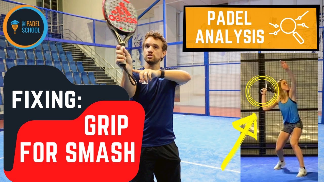 Smash technique: maintaining a continental grip