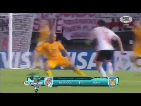 River Plate 1-1 Tigres Mex, Copa Libertadores, FoxSports, 05Mar2015