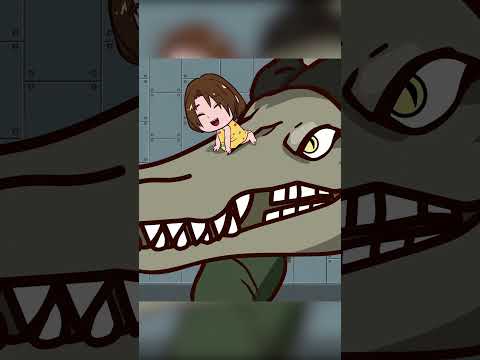 SCP-053 Walking Her PET LIZARD?! - Rubber Diaries EP5 #shorts