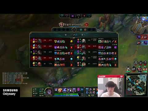 Faker BMing enemy Gragas