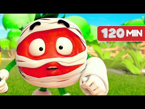 🍅 Pomidor Do'ppi | Bolalar uchun multfilm | Barcha qismlar to'plami 💥
