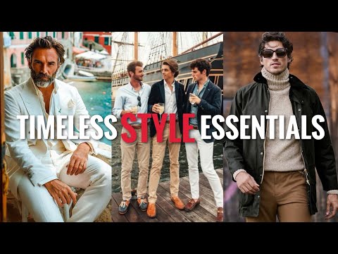 Timeless Style Essentials for Men Over 40
