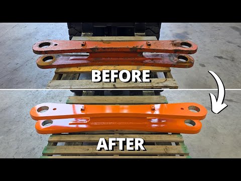 Overhauling a Massive Mining Dump Truck Track Rod | Line Boring and Bore Welding