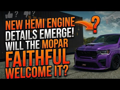New HEMI Engine Brings Back A Familiar Displacement. Will The Mopar Faithful Accept it? 