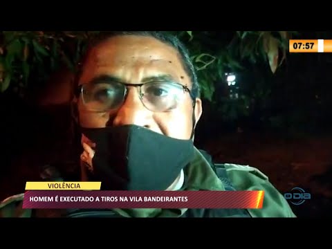 Homem é morto a tiros por rivais na Vila Bandeirante 10 05 2021