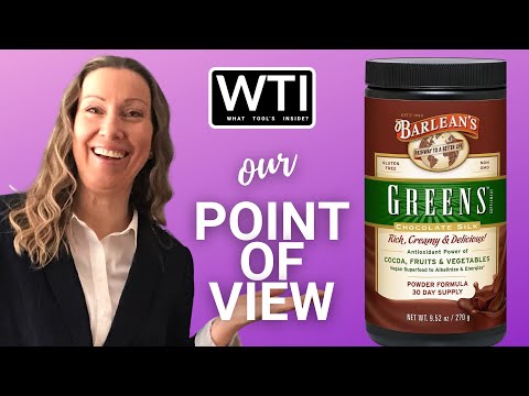 Barlean's Chocolate Silk Greens Powder - WTI product video review