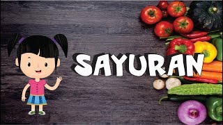 Belajar Membaca Nama Sayur-sayuran Bagian 1 | Bunbun Learning Vegetables